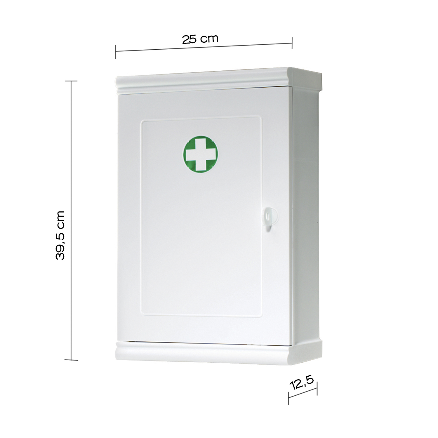 gedy-jolly-armoire-pharmacie-25x39-cm-blanc image 2