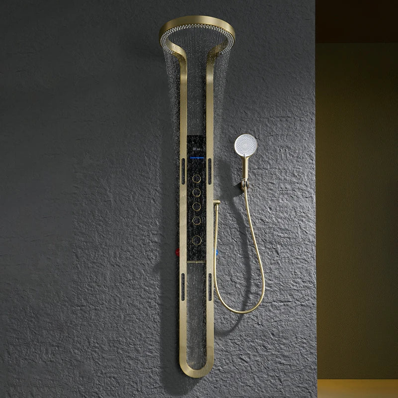 hudor-scamandre-600102-colonne-douche-dor-bross-inox image 3