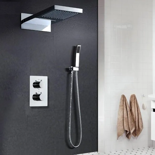 hudor-enip-e-sc30-douche-encastr-e-chrome-t-te-inox image 1
