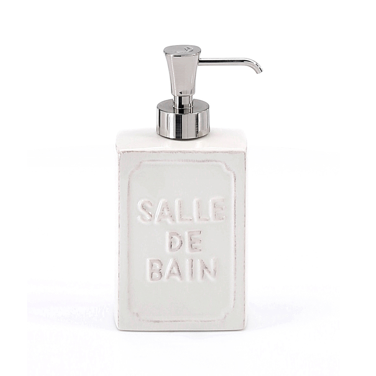 gedy-vivienne-distributeur-de-savon-blanc-poser image 1