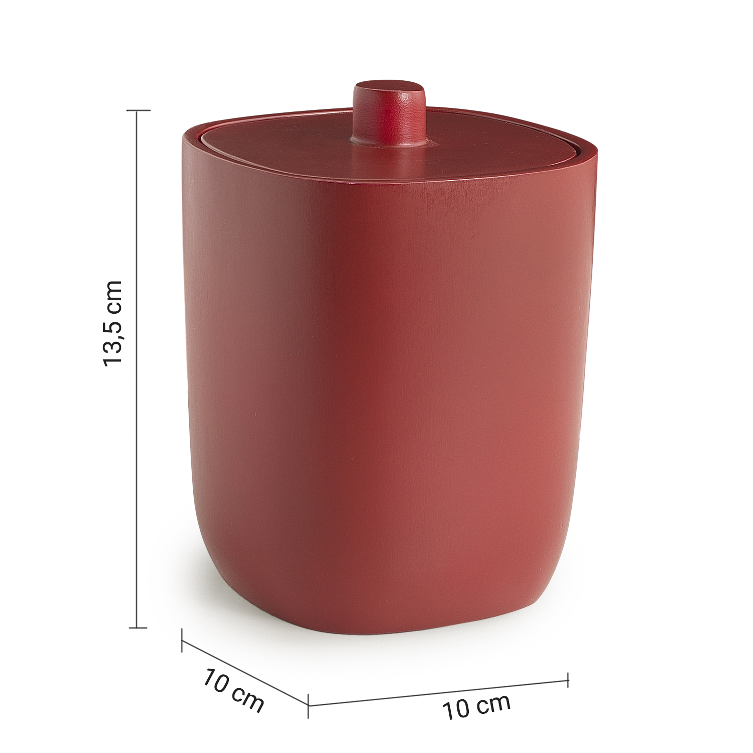 gedy-gustory-macaron-pot-cuisine-rouge-brique-mat image 2