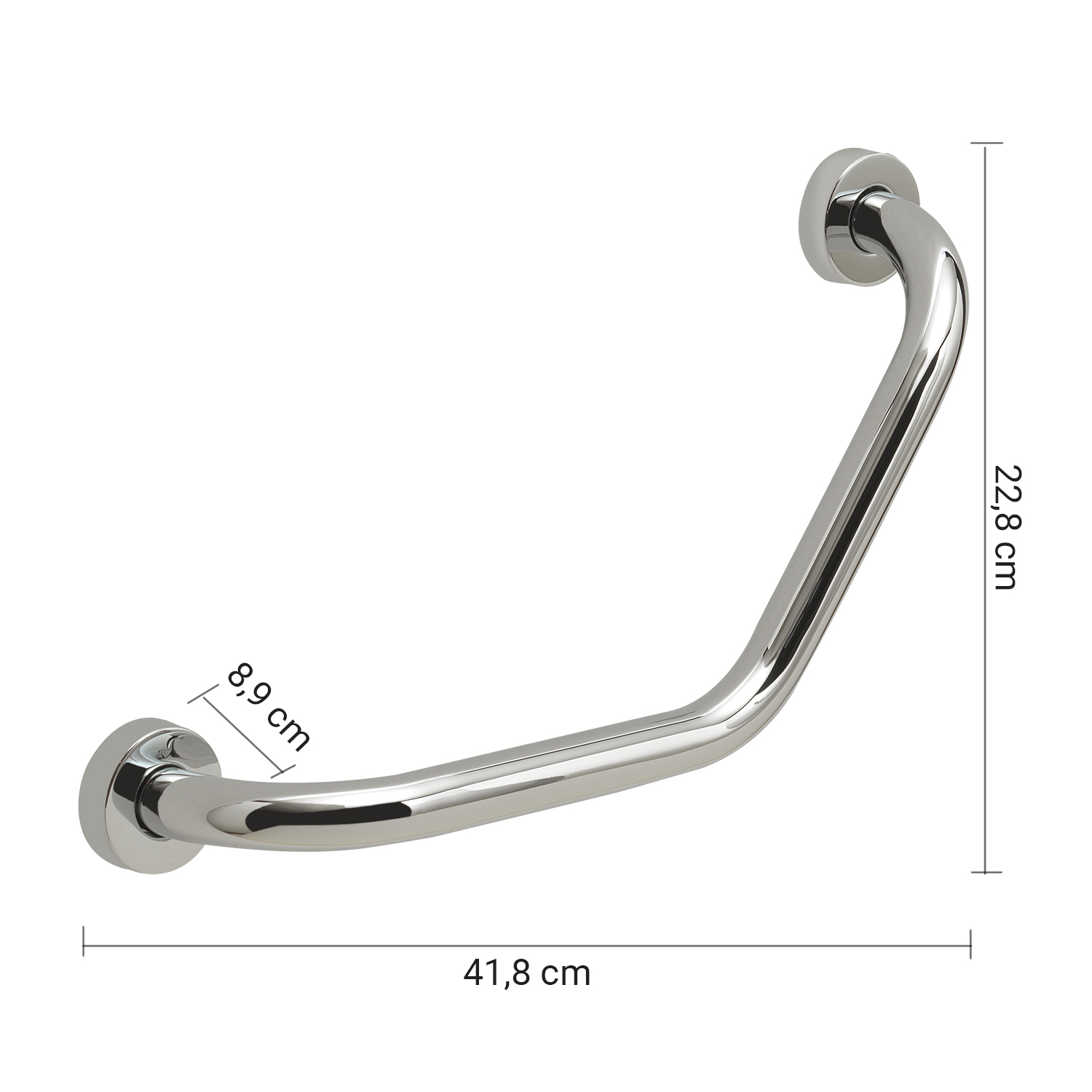 gedy-up-contract-barre-d-appui-135-chrome image 2