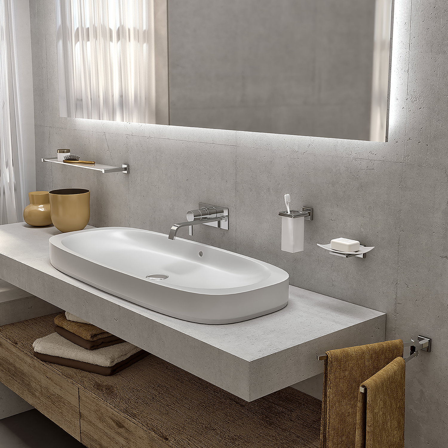 gedy-colorado-gobelet-porte-brosse-dents-chrome image 3
