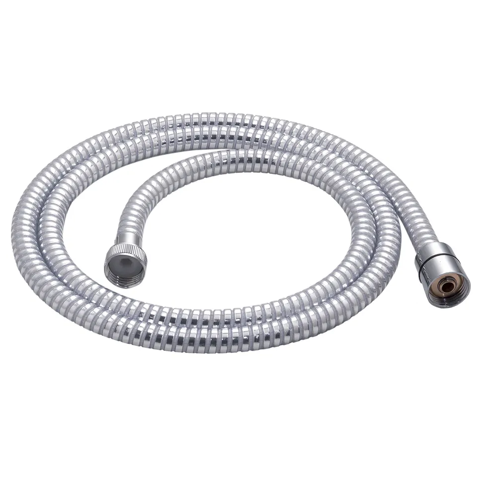 gedy-super-white-01-flexible-de-douche-blanc-chrome image 1