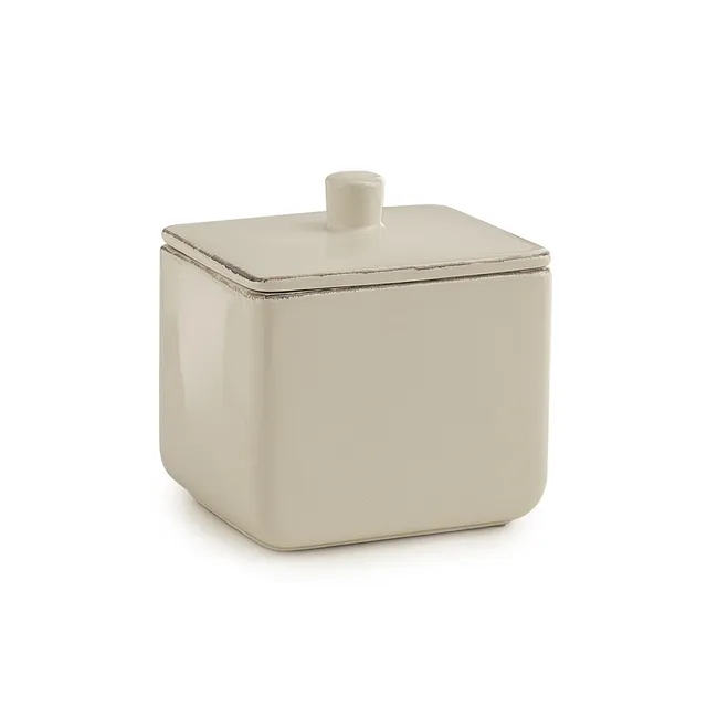 gedy-meringa-pot-de-cuisine-blanc-beige image 1