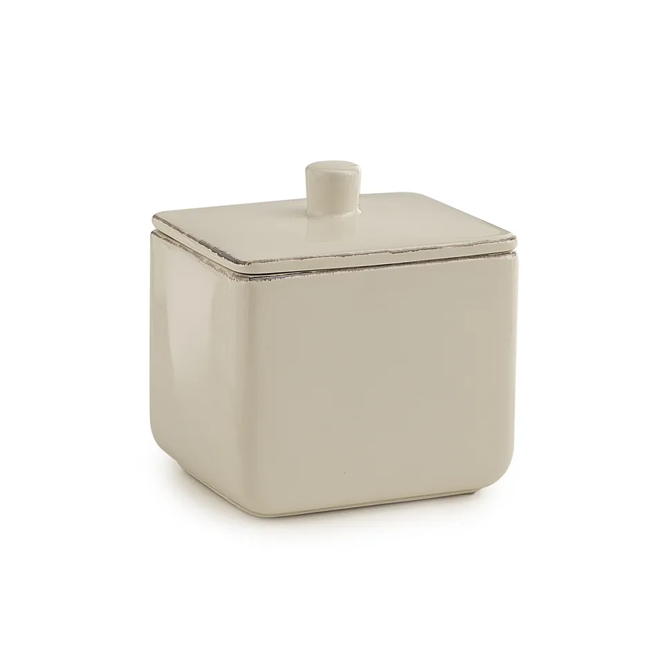 gedy-meringa-pot-de-cuisine-blanc-beige image 1