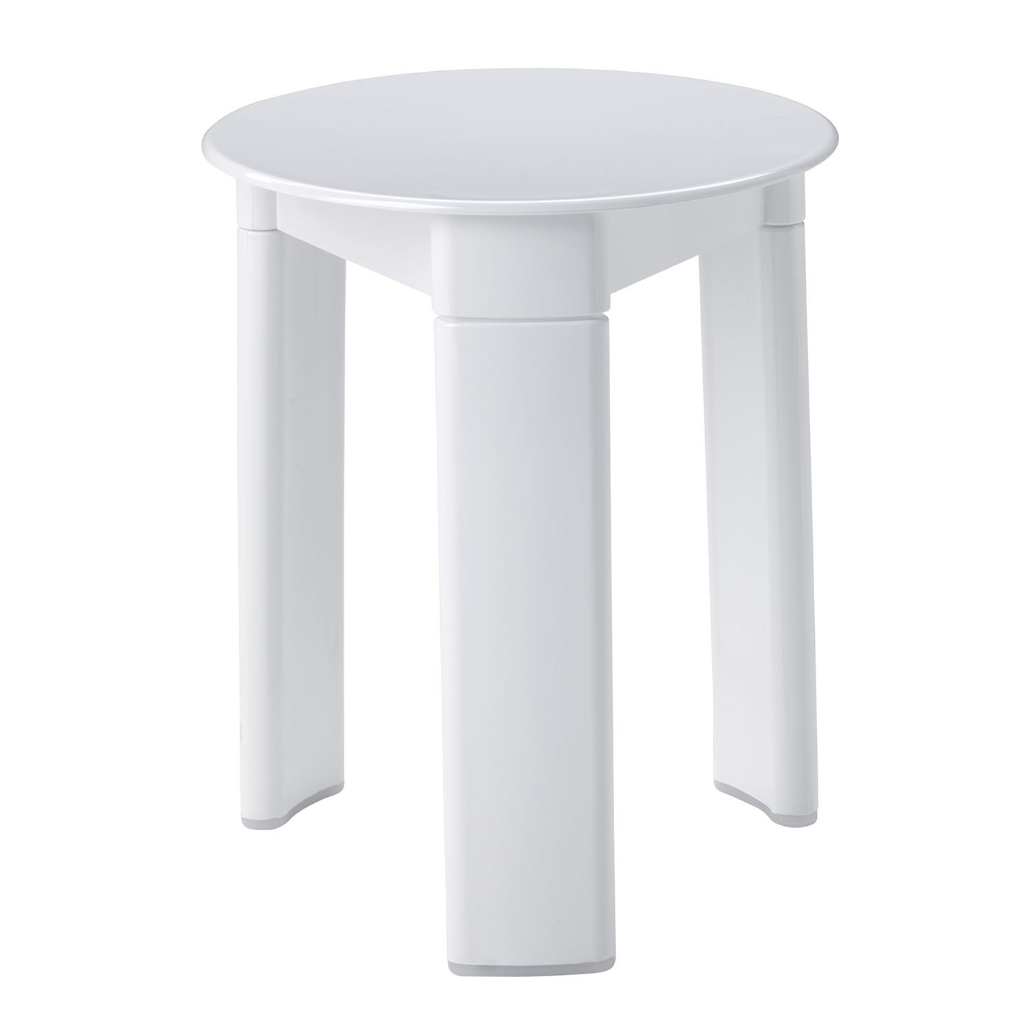 gedy-trio-tabouret-salle-de-bain-blanc image 1