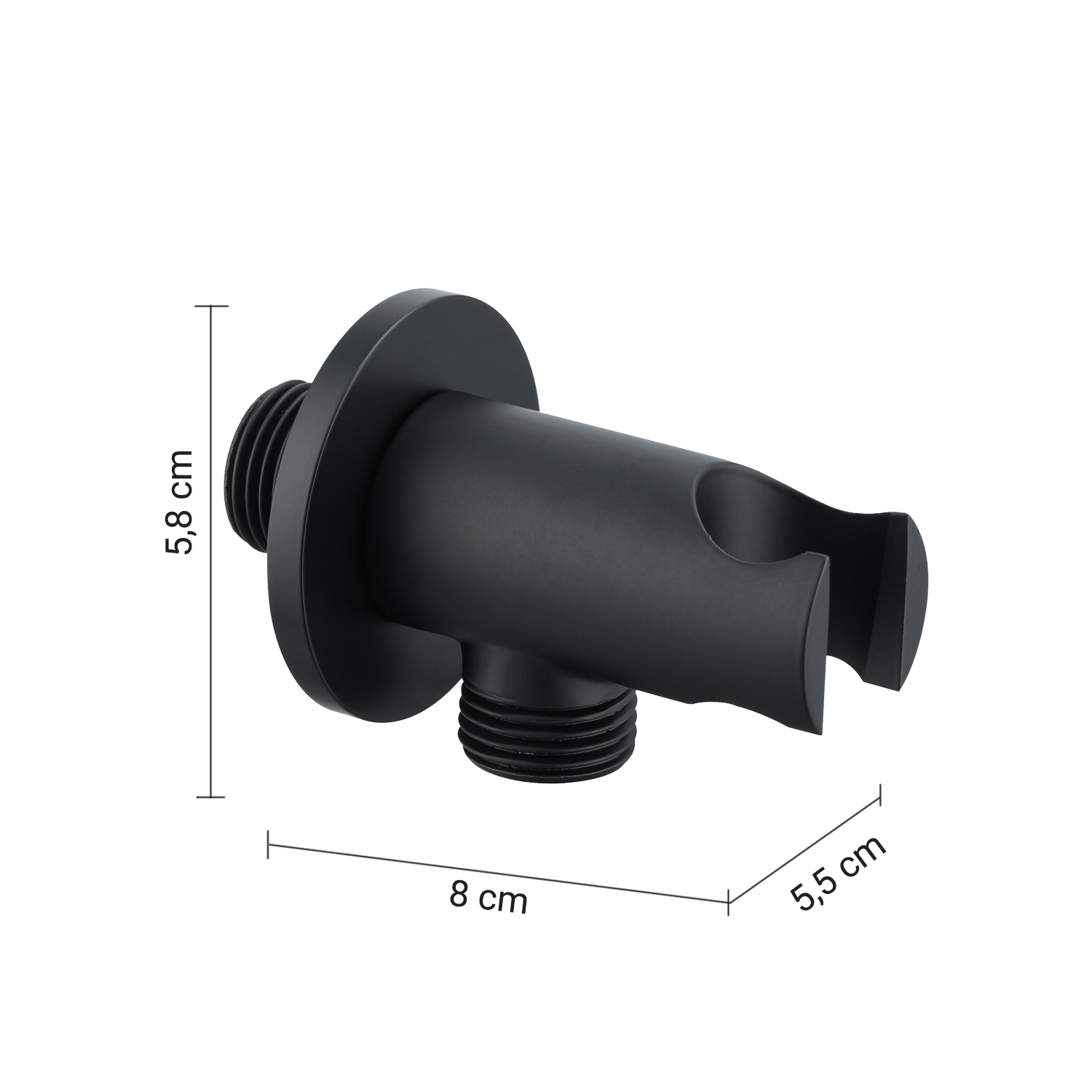 gedy-high-pro-star-08-ensemble-douche-rond-noir-mat-5-pi-ces image 3