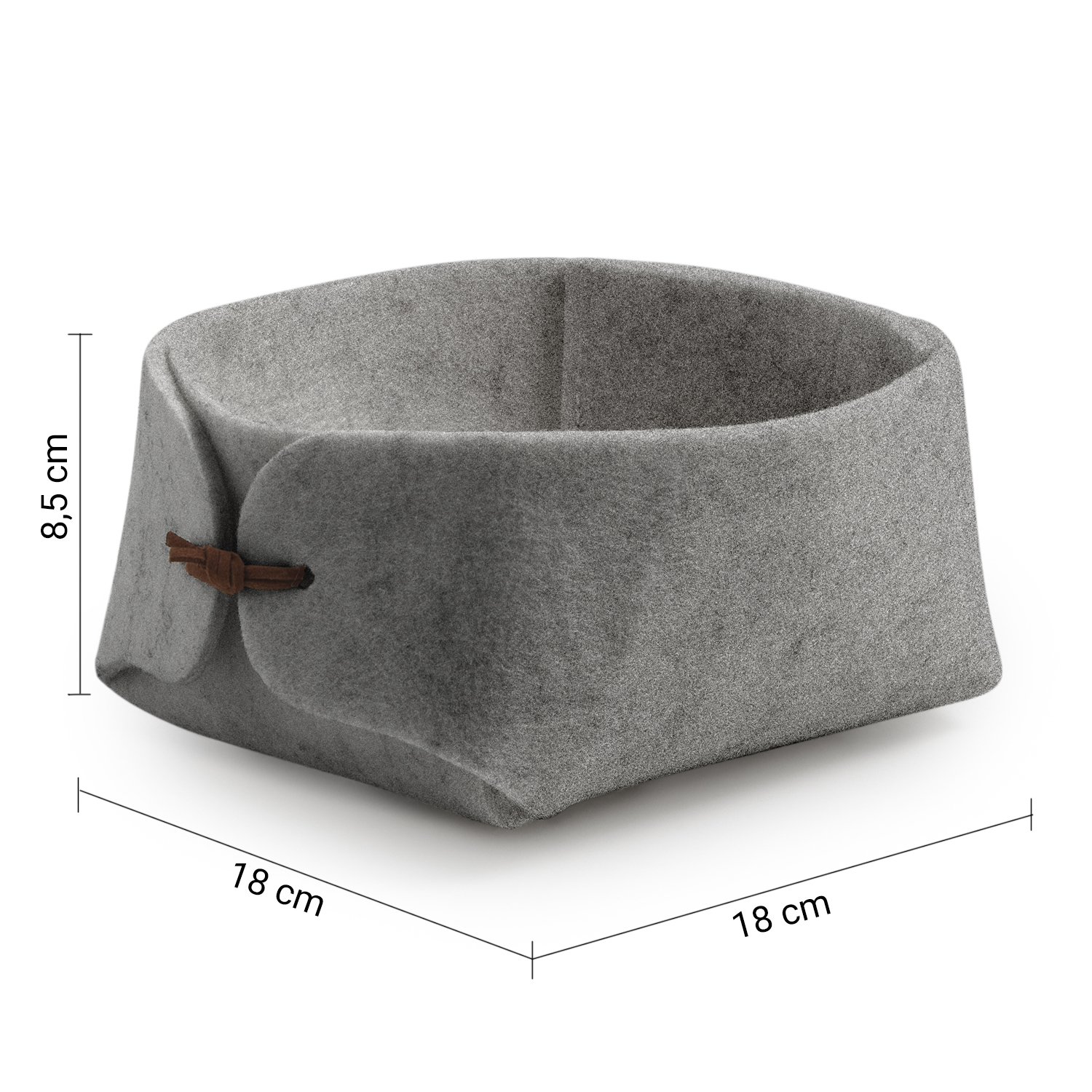 gedy-mirto-organiseur-salle-de-bain-gris image 2