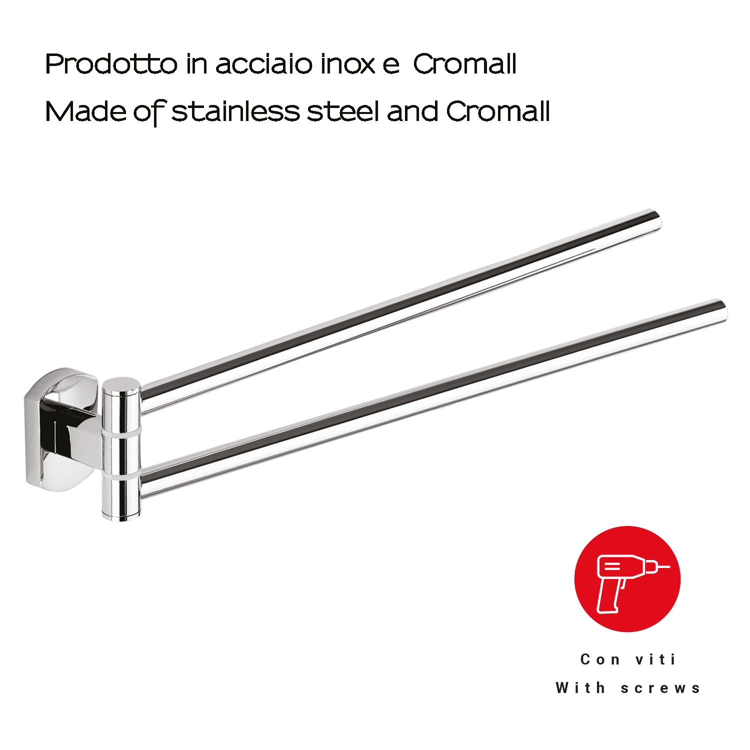 gedy-edera-plus-porte-serviette-r-glable-chrome image 3
