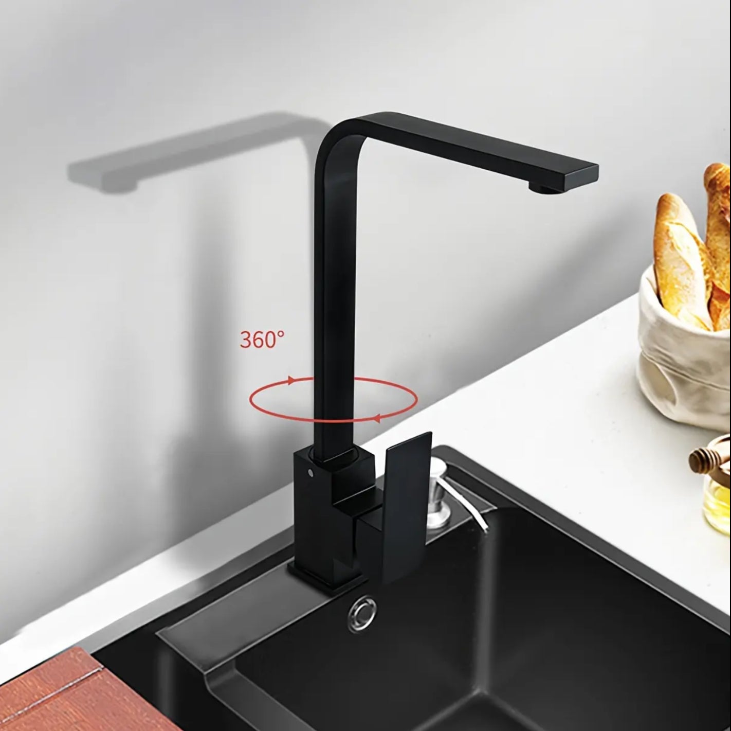 hudor-alph-e-014-robinet-lavabo-noir-mat-laiton image 6