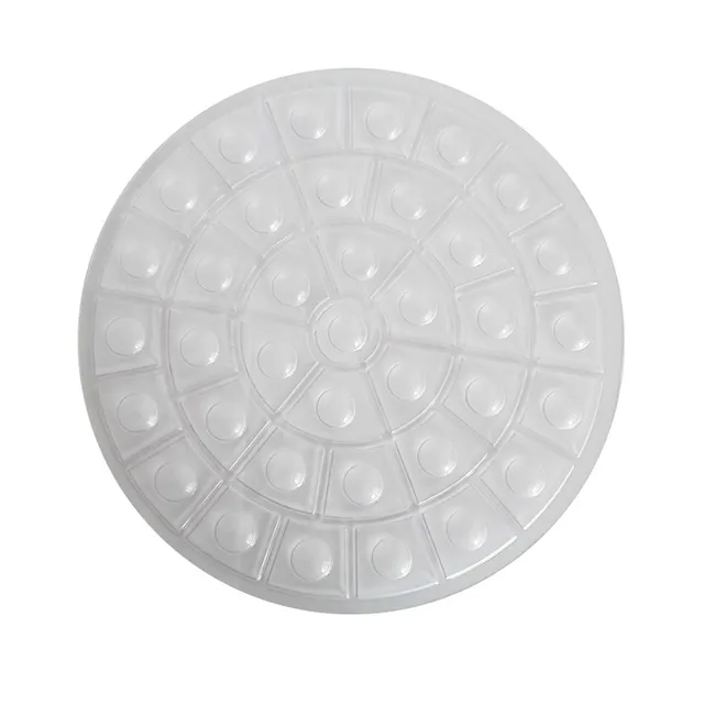 gedy-stamp-tapis-vier-rond-30-cm-transparent image 1