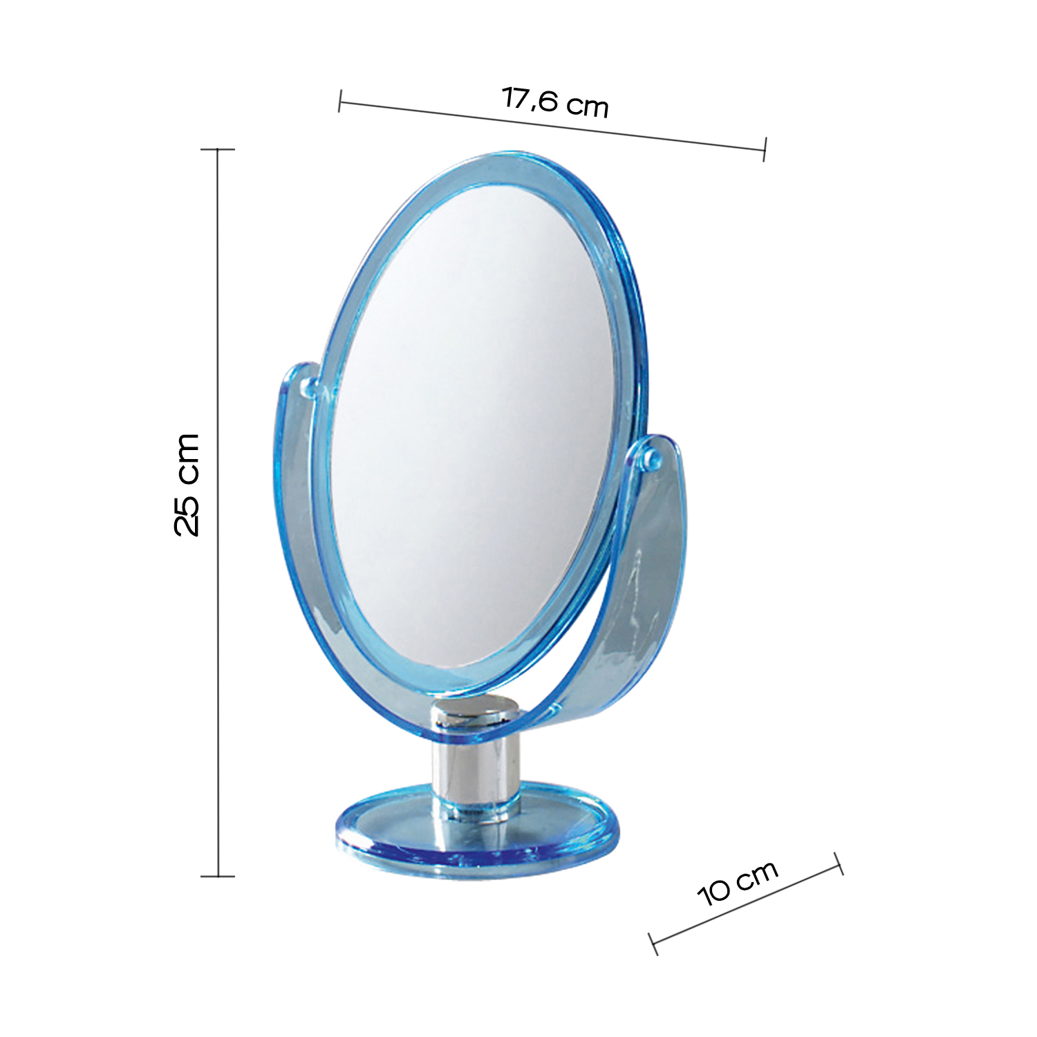 gedy-co2018-miroir-ovale-grossissant-bleu image 2