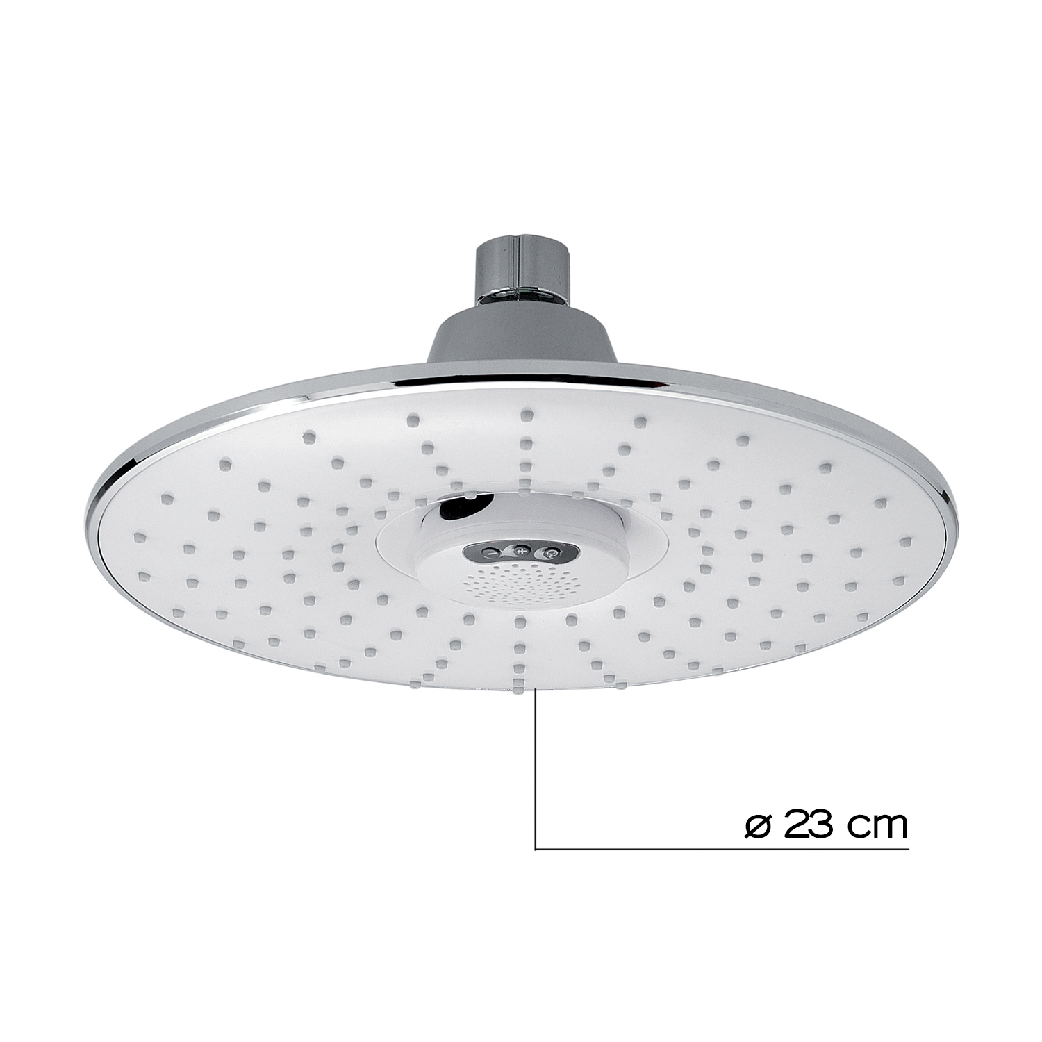 gedy-music-00-pommeau-douche-blanc-chrome image 2