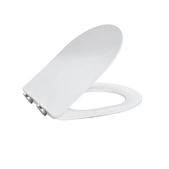 gedy-ardesia-d-abattant-wc-blanc-plastique-standard image 1