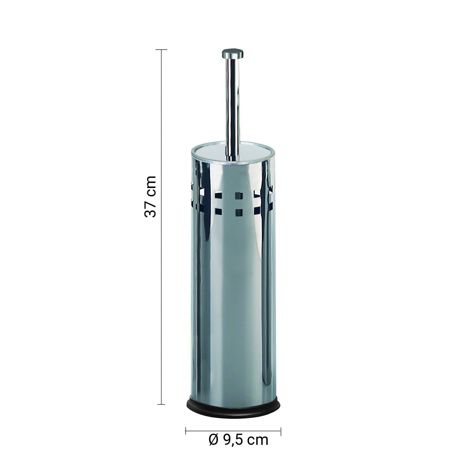 gedy-oriente-porte-brosse-wc-poli-chrom-poser image 2