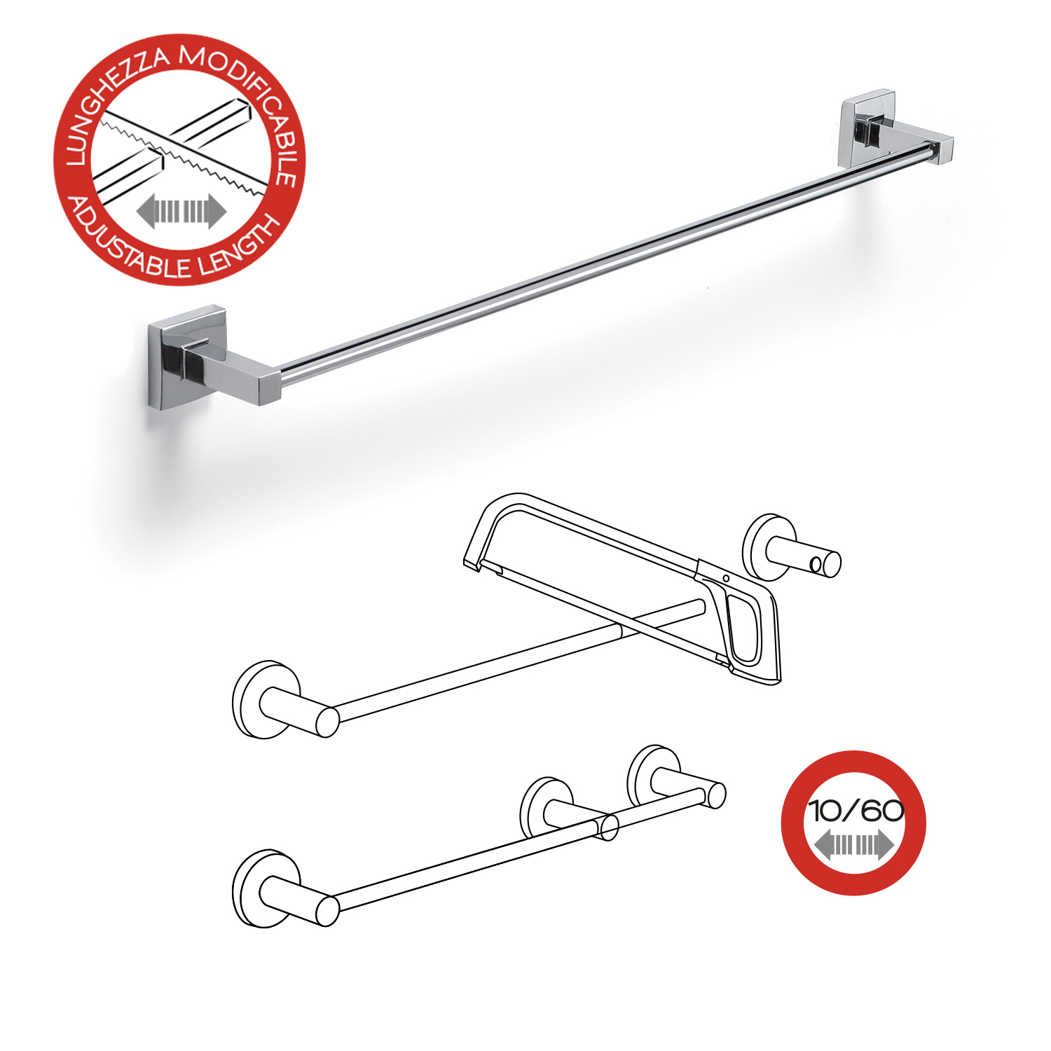 gedy-olimpo-porte-serviette-60-cm-chrome image 5