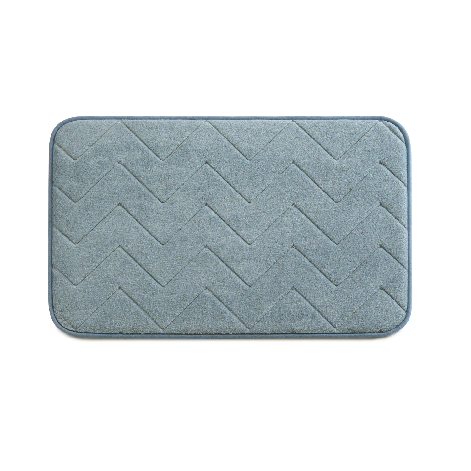 gedy-mousse-tapis-de-bain-50x80-bleu-clair-m-moire image 1