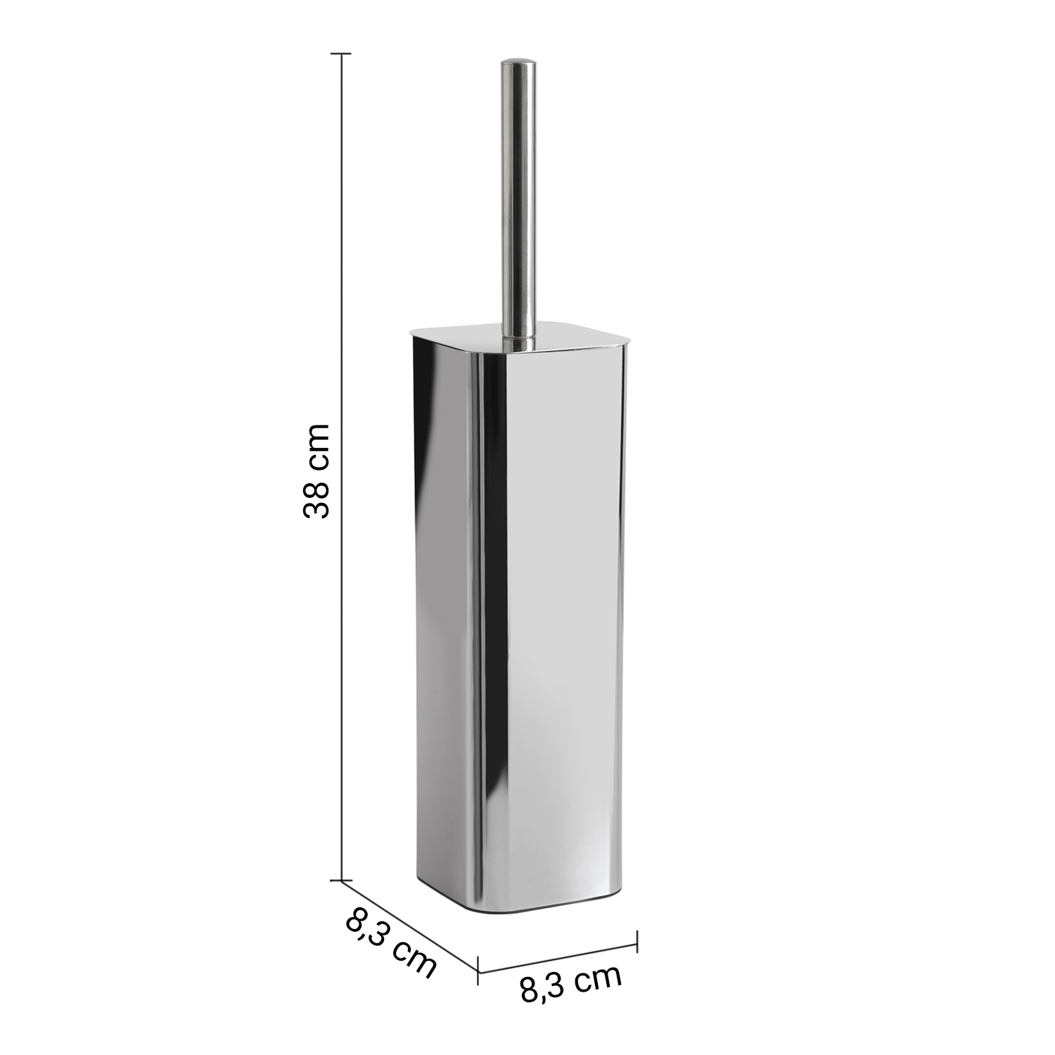 gedy-jack-porte-brosse-wc-chrome image 2