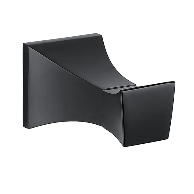 hudor-alph-e-003-porte-peignoir-noir-mat-laiton image 1