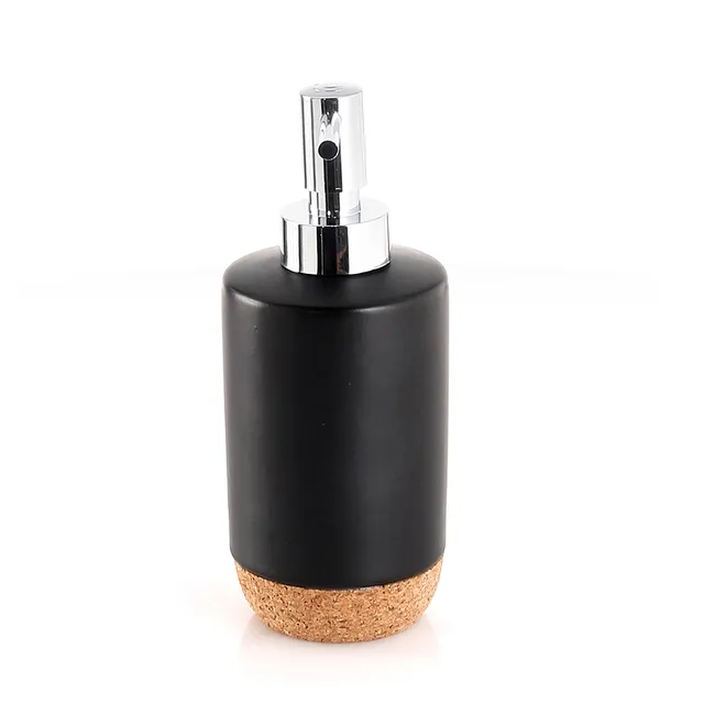 gedy-ilary-distributeur-savon-noir-mat-poser image 1