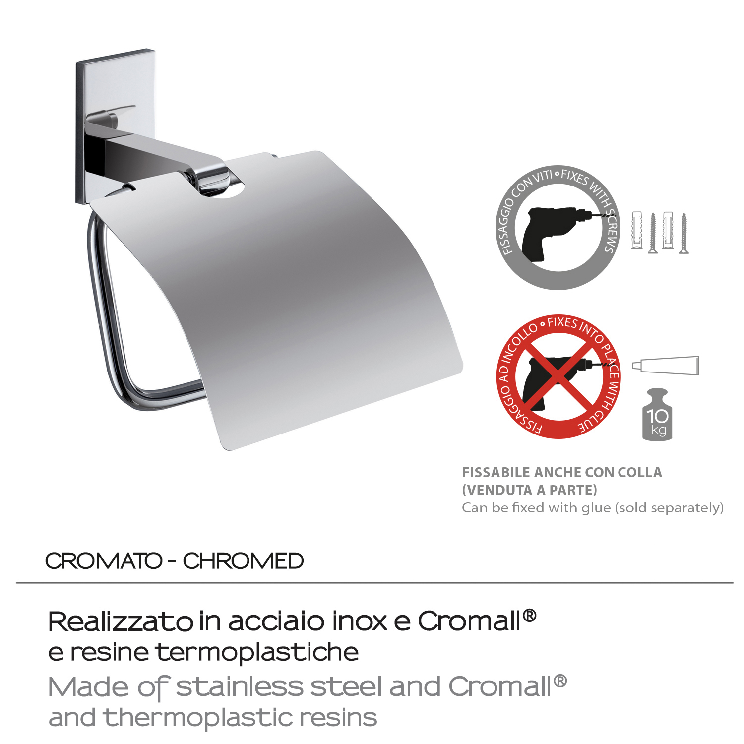 gedy-maine-porte-rouleau-couvercle-chrome image 6