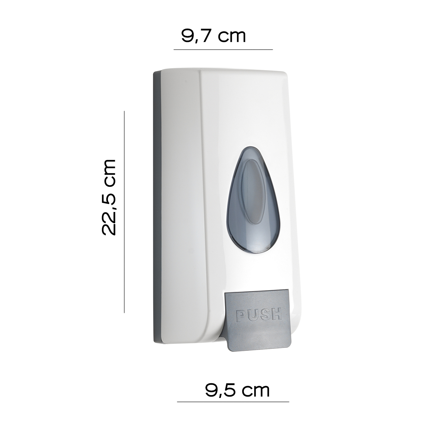 gedy-halibut-distributeur-savon-blanc image 2