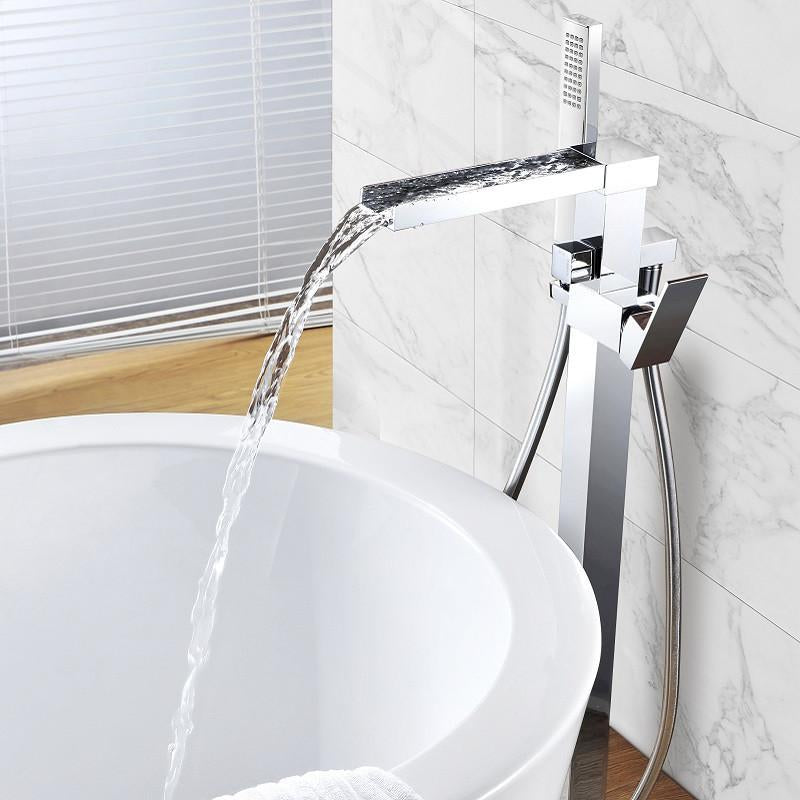 hudor-enip-e-014-robinet-baignoire-au-sol-chrom-cascade image 3
