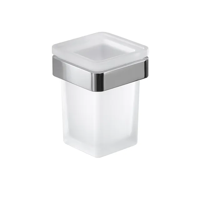 gedy-samoa-porte-brosse-dents-chrome-poser image 1