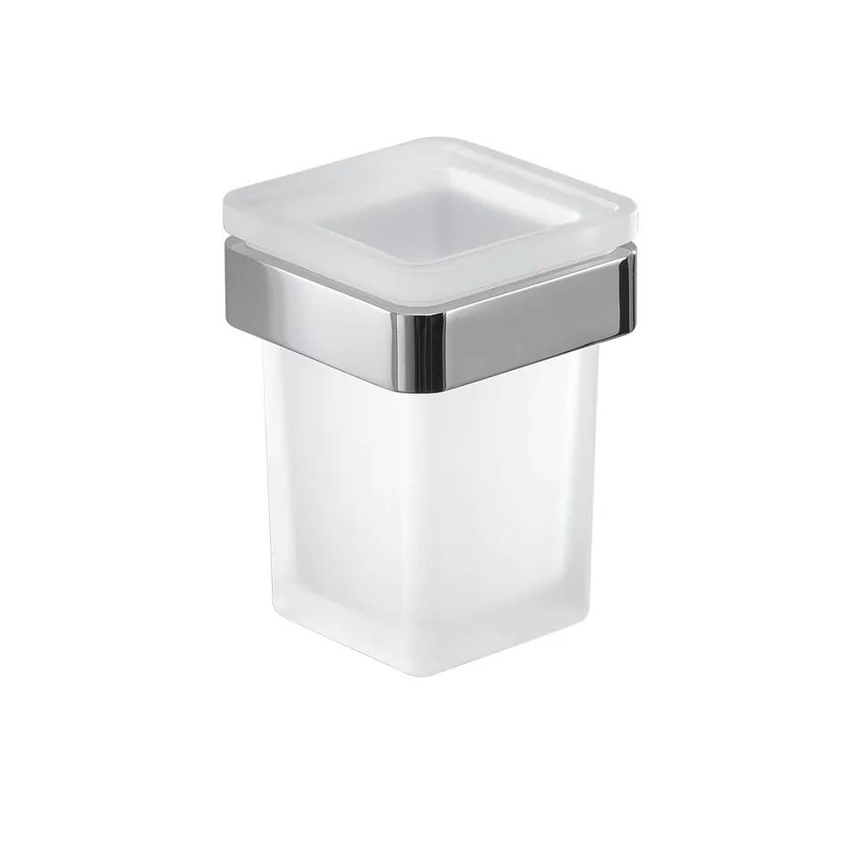gedy-samoa-porte-brosse-dents-chrome-poser image 1