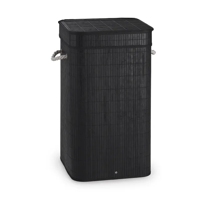 gedy-bamboom-tatami-panier-linge-68-l-noir image 1