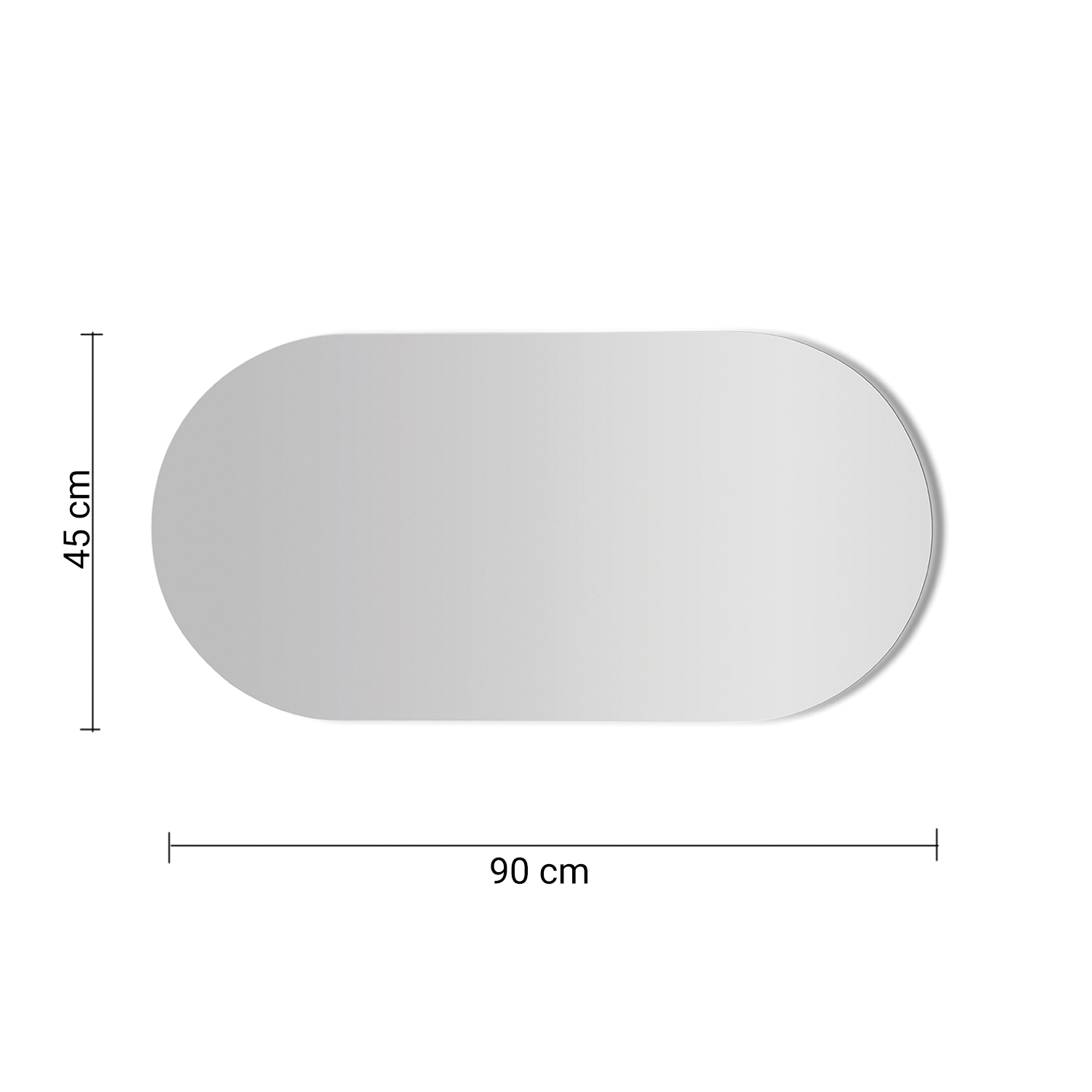 gedy-amedeo-miroir-ovale-85x60-cm-bord-poli-transparent image 2