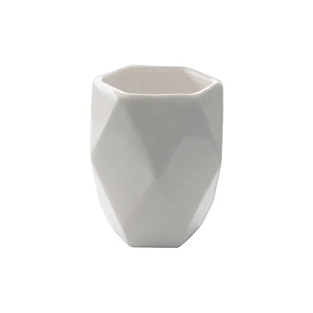 gedy-dalia-gobelet-porte-brosse-dents-blanc-poser image 1