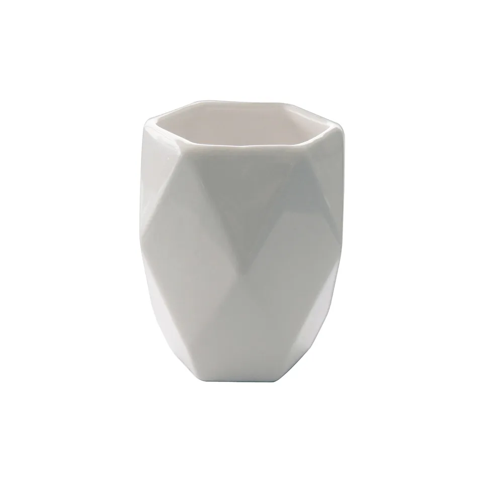 gedy-dalia-gobelet-porte-brosse-dents-blanc-poser image 1