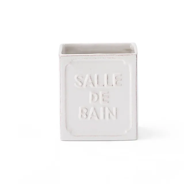gedy-vivienne-porte-brosse-dents-blanc-poser image 1