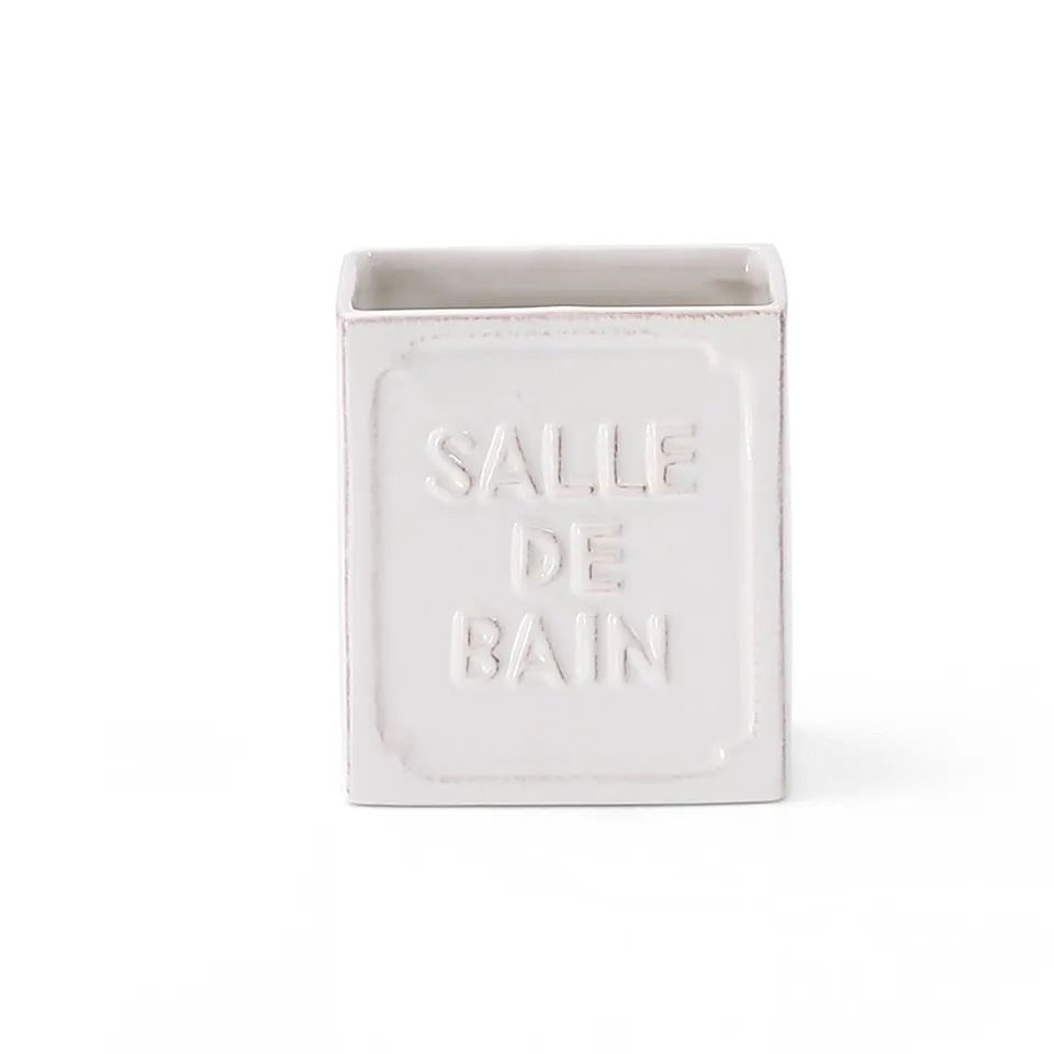 gedy-vivienne-porte-brosse-dents-blanc-poser image 1