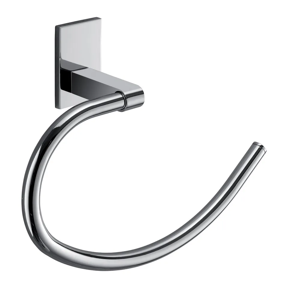 gedy-maine-anneau-porte-serviette-chrome image 1