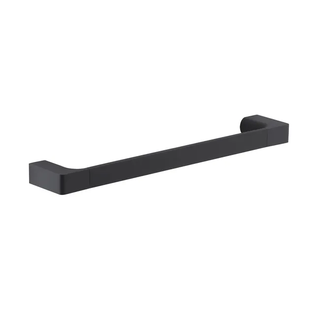 gedy-pirenei-porte-serviettes-35-cm-noir-mat-salle-de-bain image 1