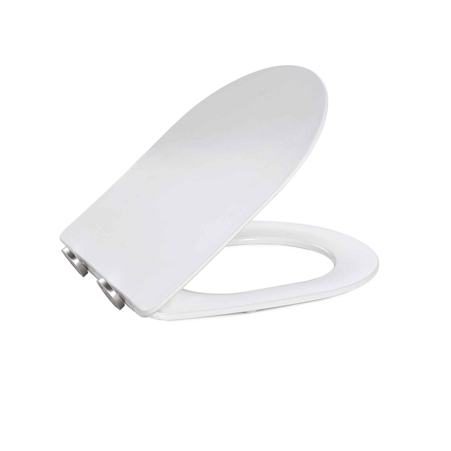 gedy-ardesia-d-abattant-wc-blanc-plastique-standard image 1