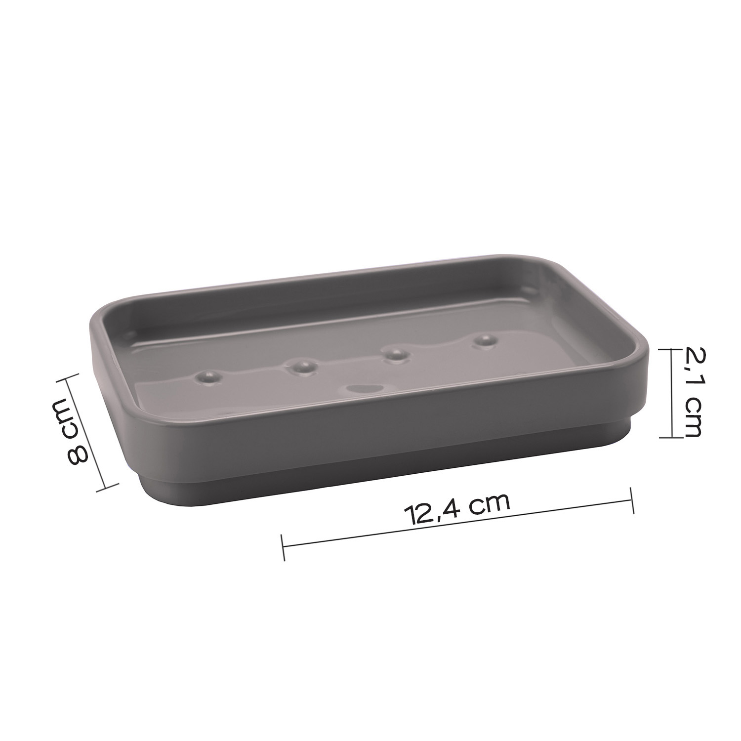 gedy-seventy-porte-savon-poser-gris image 2