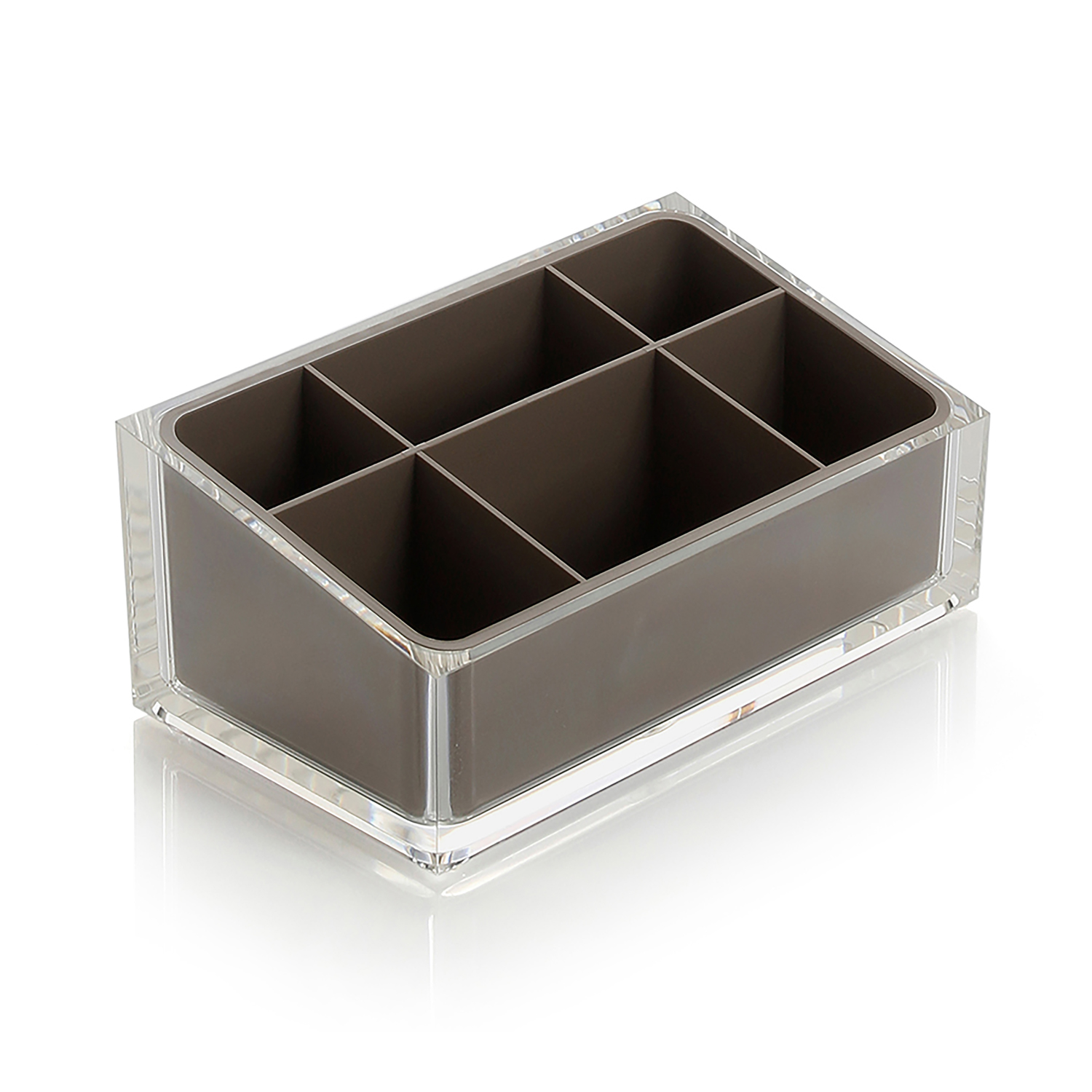 gedy-rainbow-organisateur-salle-de-bain-gris-tourterelle image 1