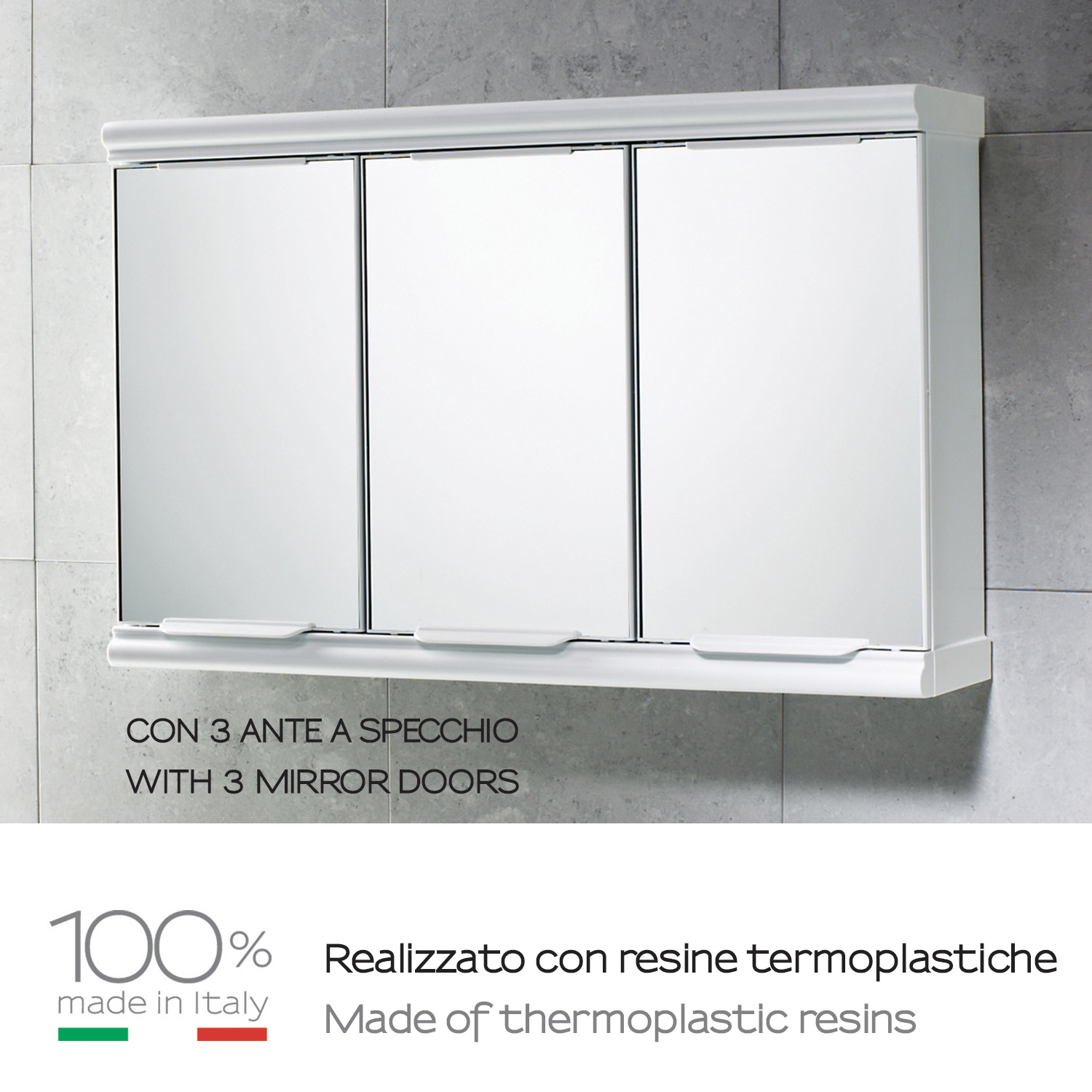 gedy-princess-meuble-miroir-58x38-cm-blanc image 3