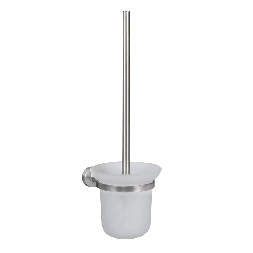 bisk-go-brosse-wc-nickel-satin-pot image 1