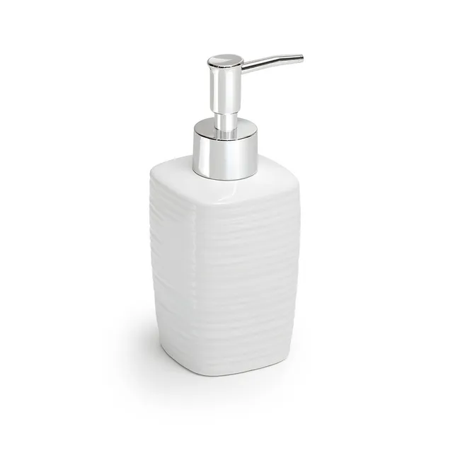 gedy-kelly-distributeur-de-savon-blanc-poser image 1
