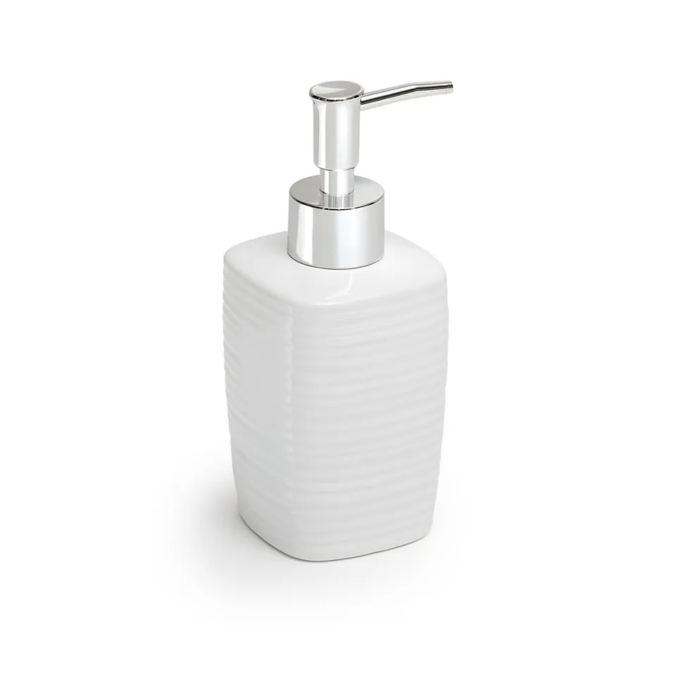 gedy-kelly-distributeur-de-savon-blanc-poser image 1