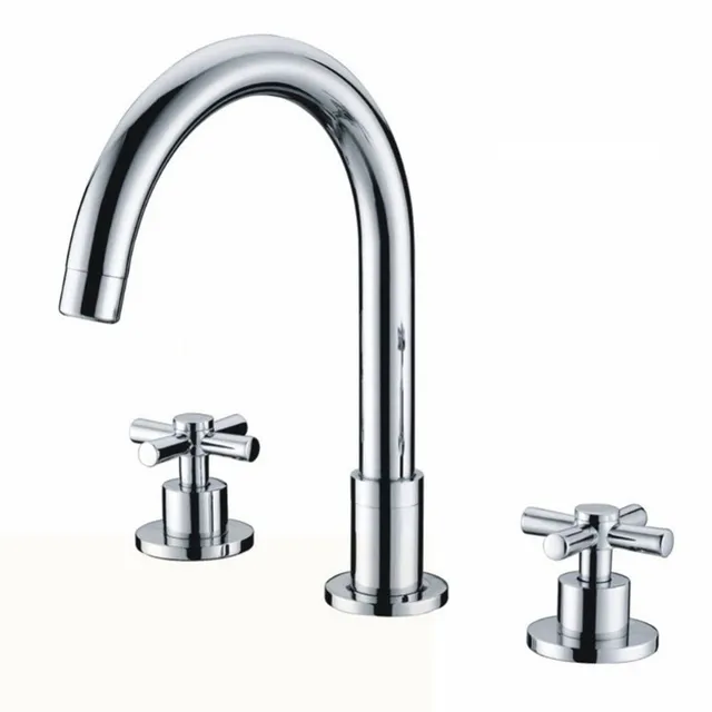 hudor-erymanthe-b0625-1-robinet-lavabo-3-trous-chrom image 1