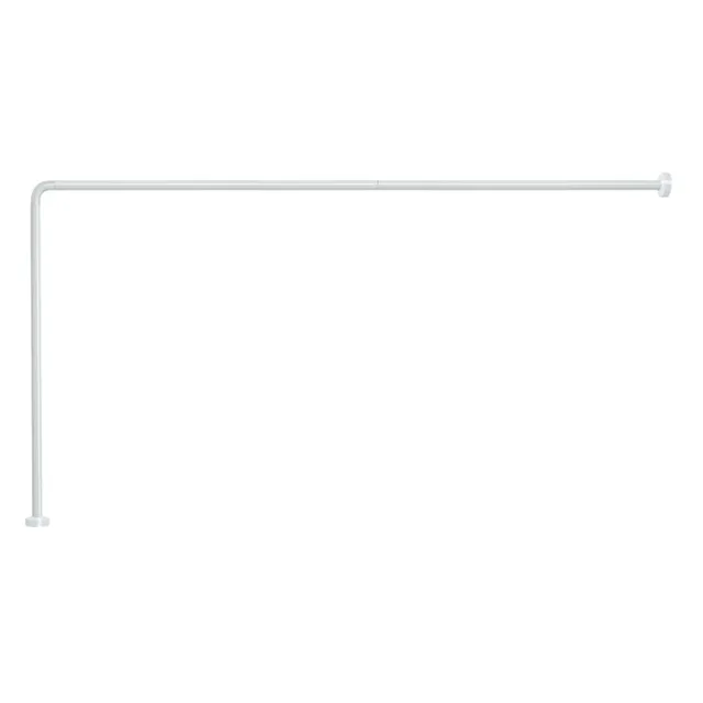 gedy-barre-angulaire-blanc-espace-douche image 1