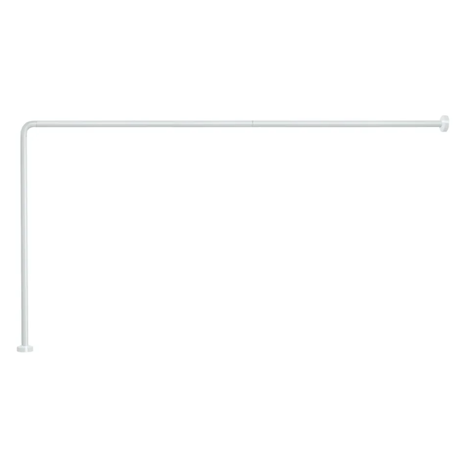 gedy-barre-angulaire-blanc-espace-douche image 1