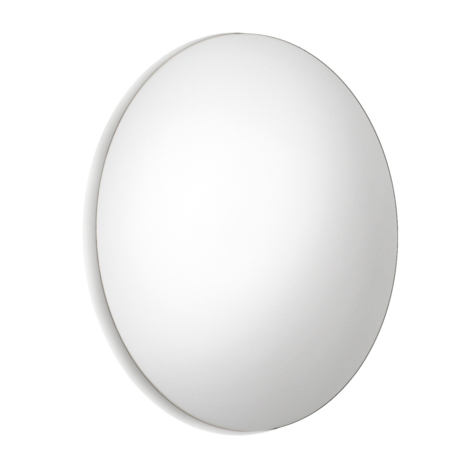 gedy-george-miroir-rond-90-cm-bord-poli-transparent image 1
