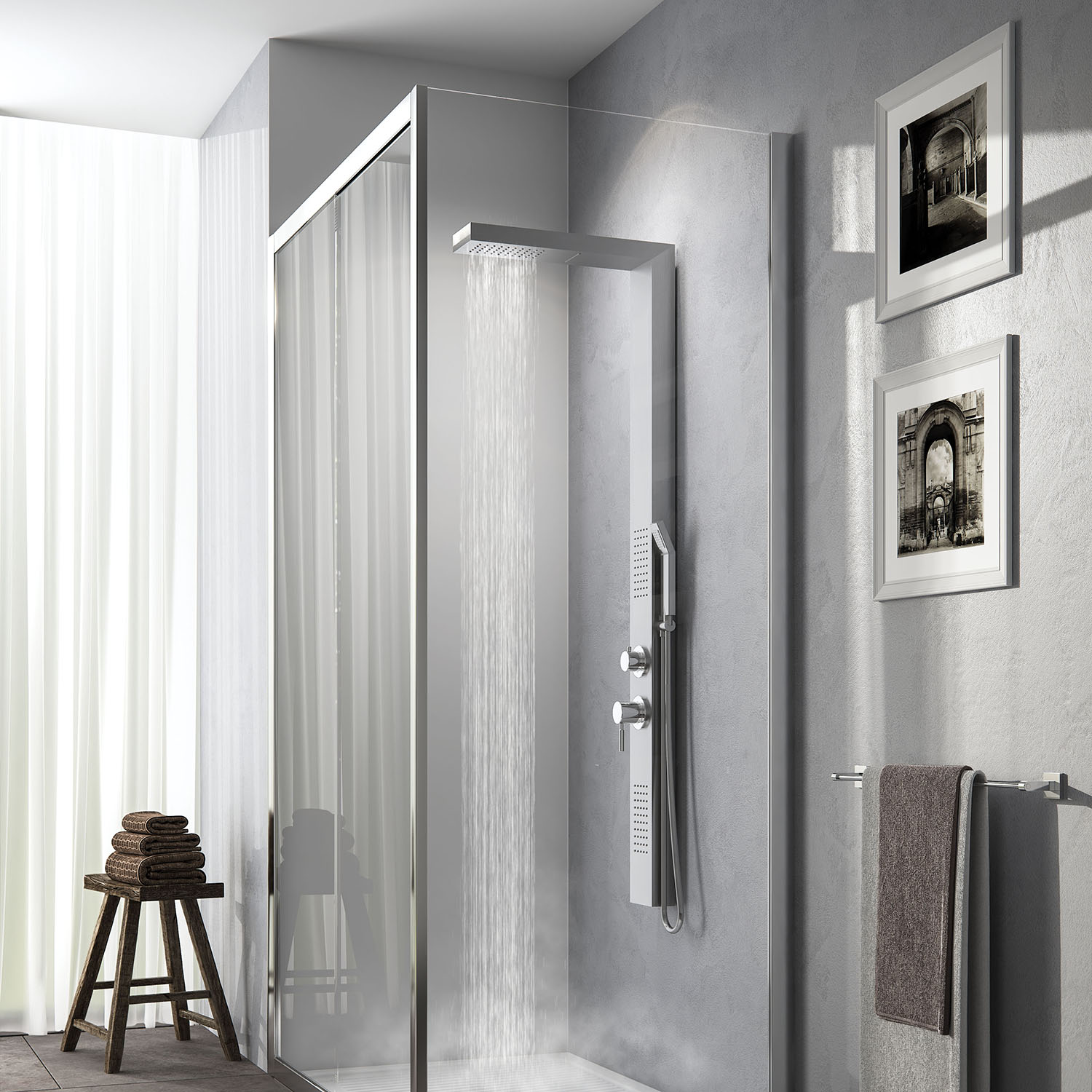 gedy-cascade-00-panneau-douche-inox-bross-multifonction image 4